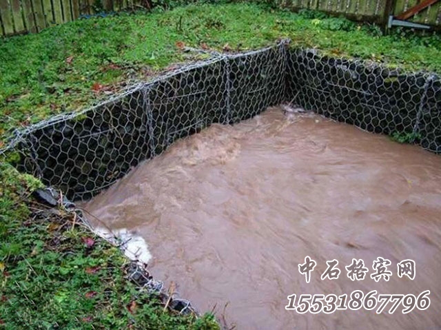 鋅鋁合金格賓網(wǎng)護岸